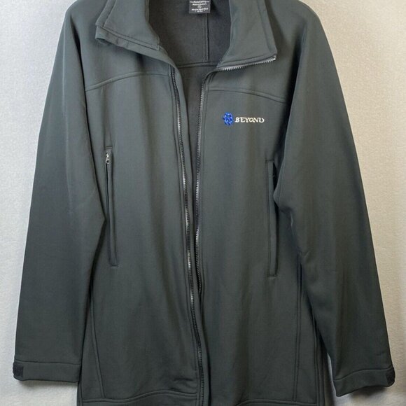Beyond Clothing L5 Cold Fusion Jacket Mens Medium Black Long‎ Fleece Lined